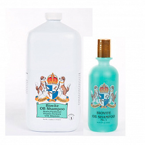 Шампунь для ниспадающей шерсти собак и кошек  Crown Royale Biovite Shampoo N°1 